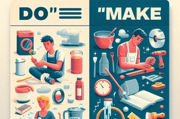 Lee más sobre el artículo Diferencia entre «Do» y «Make» en Inglés: ¿Cuándo Usar Cada Uno?