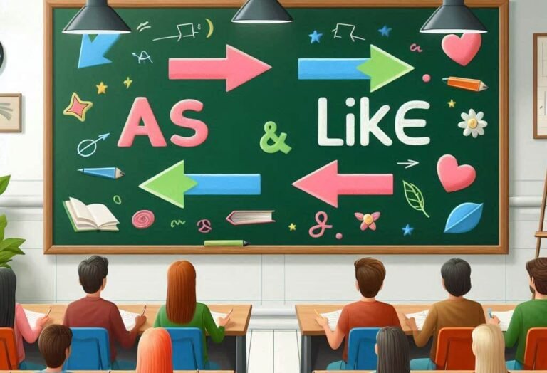 Lee más sobre el artículo Diferencias entre “As” y “Like” en Inglés