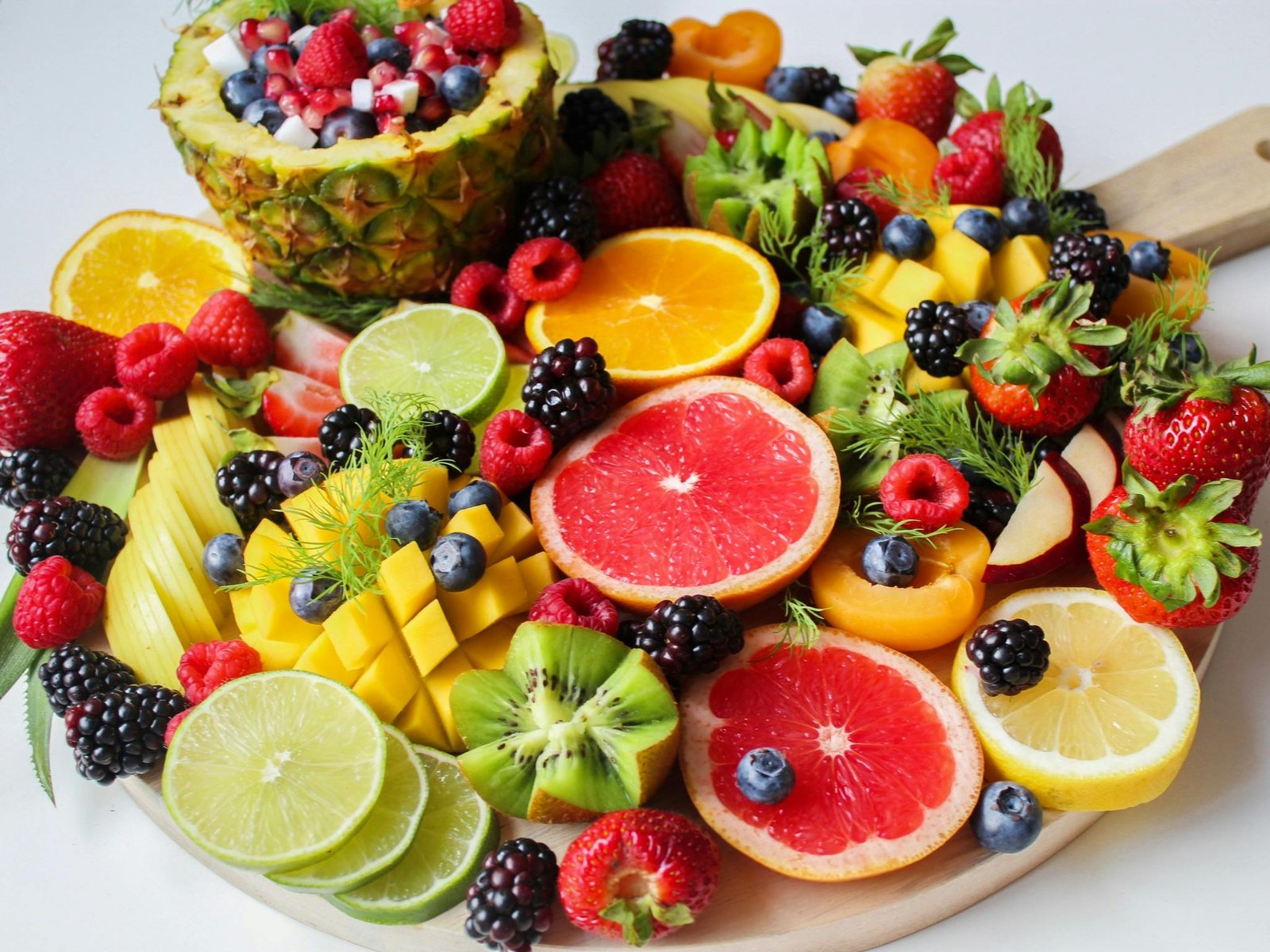 Vocabulario de Frutas en Inglés